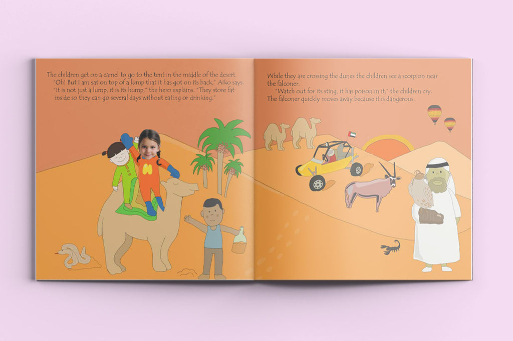 I'm a Hero in Dubai – custom children's books 