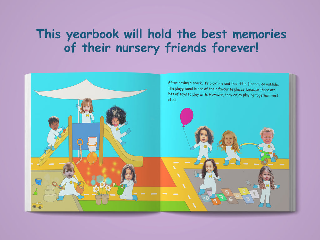 📣New:  I'm a Hero at Nursery Yearbook - I'm a Hero